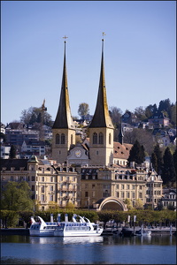 Roman Catholic Church of St. Leodegar Lucerne, Switzerland