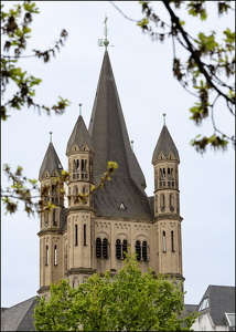 Great St Martin Church Cologne Germany